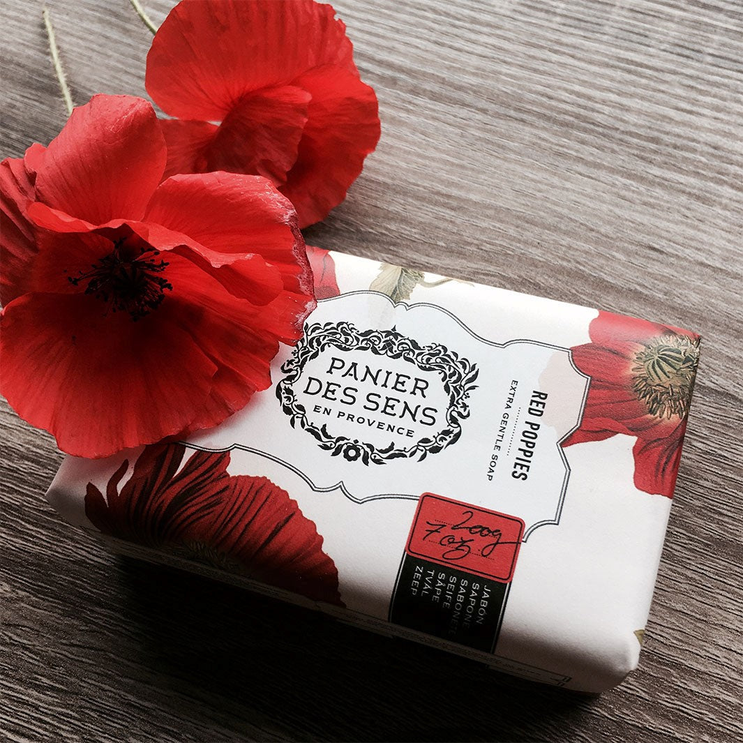 Extra soft soap Poppy 200 gr