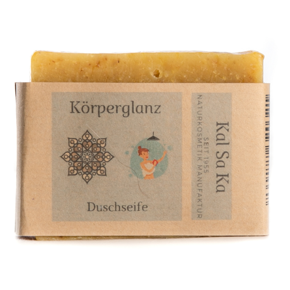 Natural shower soap "Körperglanz" 75g