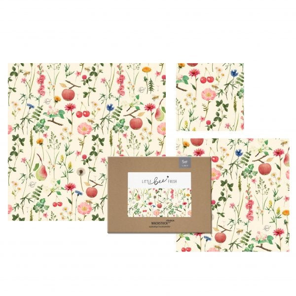 Starter Set Organic Beeswax Cloth
