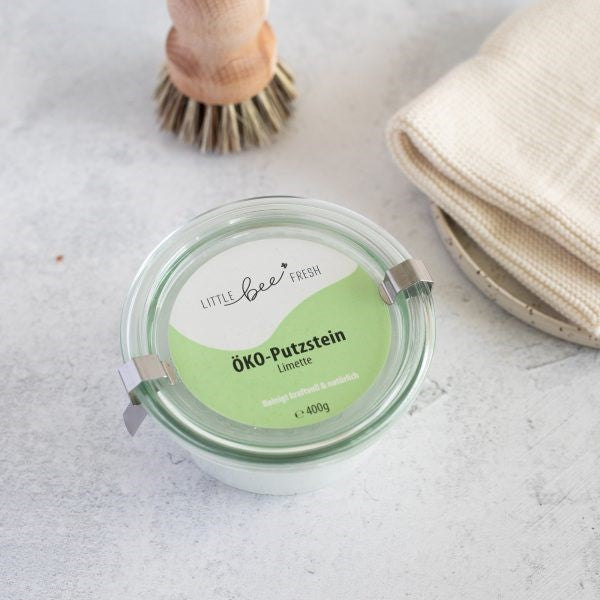 Eco-cleaning stone in a glass jar 400g