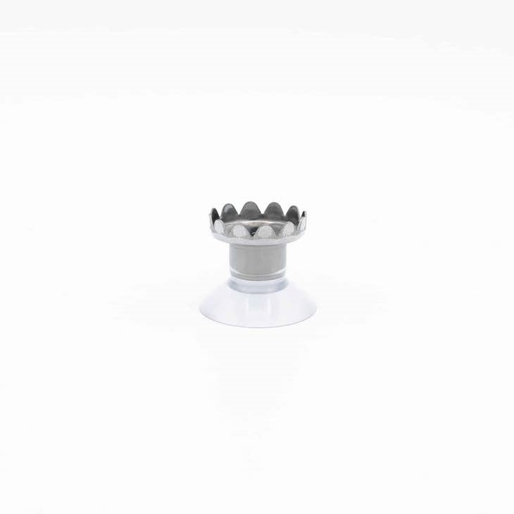 Magnetic soap holder with suction cup