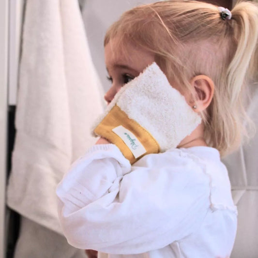 Pitigaïa Trio of Mini Washcloths Made of Organic Cotton