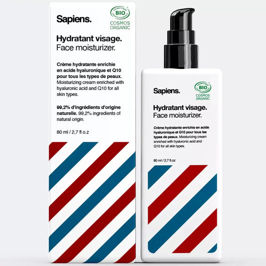 Sapiens Organic Face and Beard Cream (80 ml)