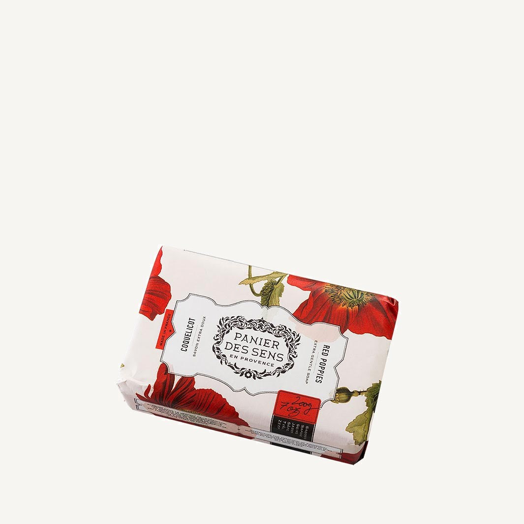 Extra soft soap Poppy 200 gr