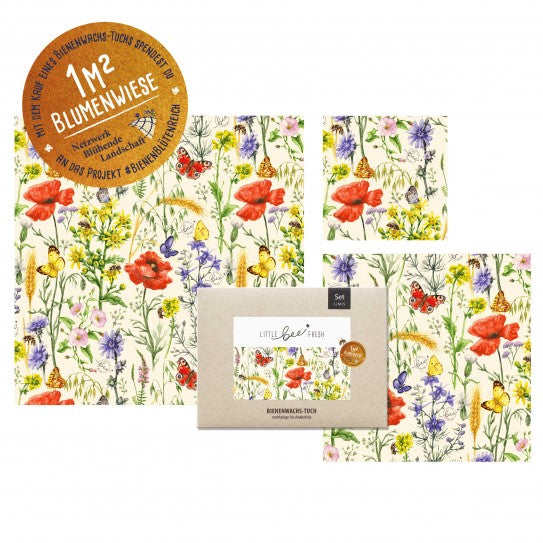 Starter Set Organic Beeswax Cloth