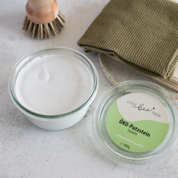 Eco-cleaning stone in a glass jar 400g