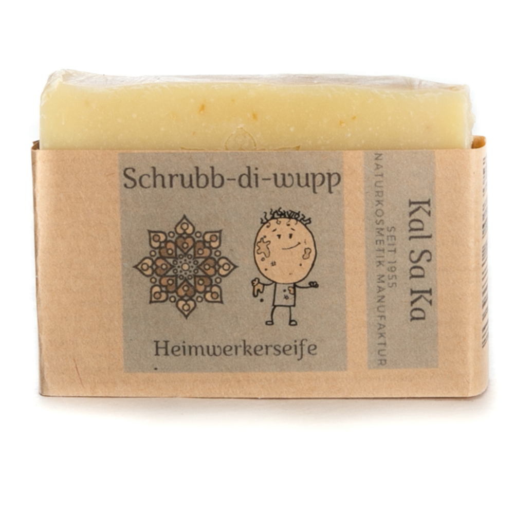 DIY soap "Scrubb di Wupp"