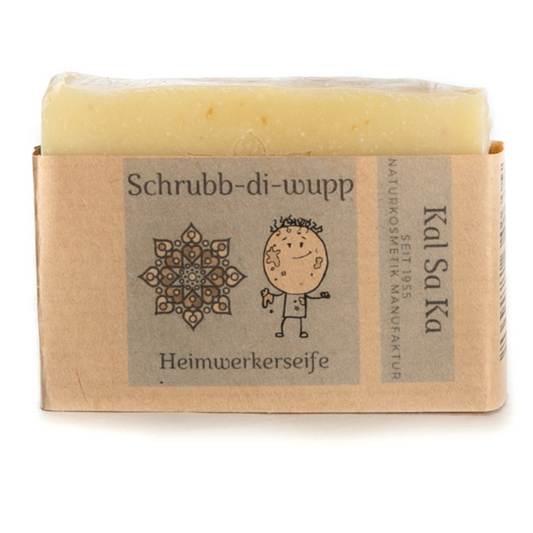 DIY soap "Scrubb di Wupp"