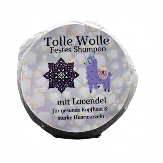 Solid shampoo "Tolle Wolle" 50g