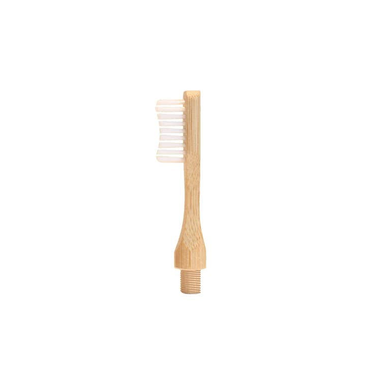 Bamboo toothbrush with interchangeable head - soft